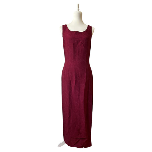 Vintage MaxMara Sportmax royal purple maxi dress / L