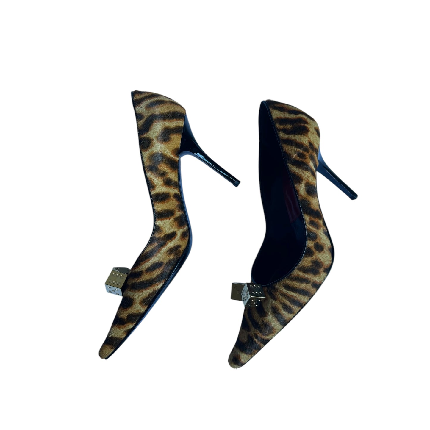 Vintage Dior by John Galliano leo FW2004 gambler heels / 38