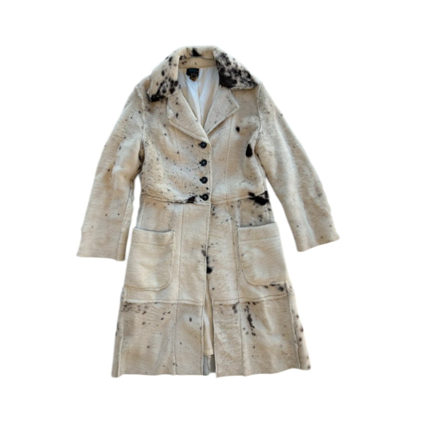 Vintage Roberto Cavalli pony hair AW01 coat