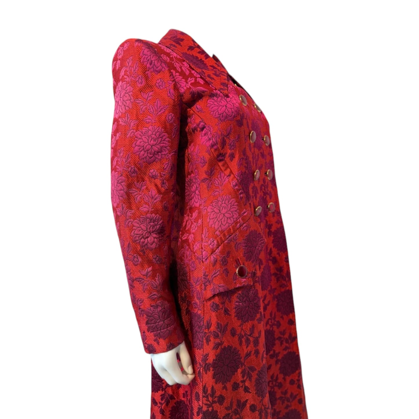 Documented Vintage Runway Yves Saint Laurent Rive Gauche
AW 1992/1993 Runway brocade coat