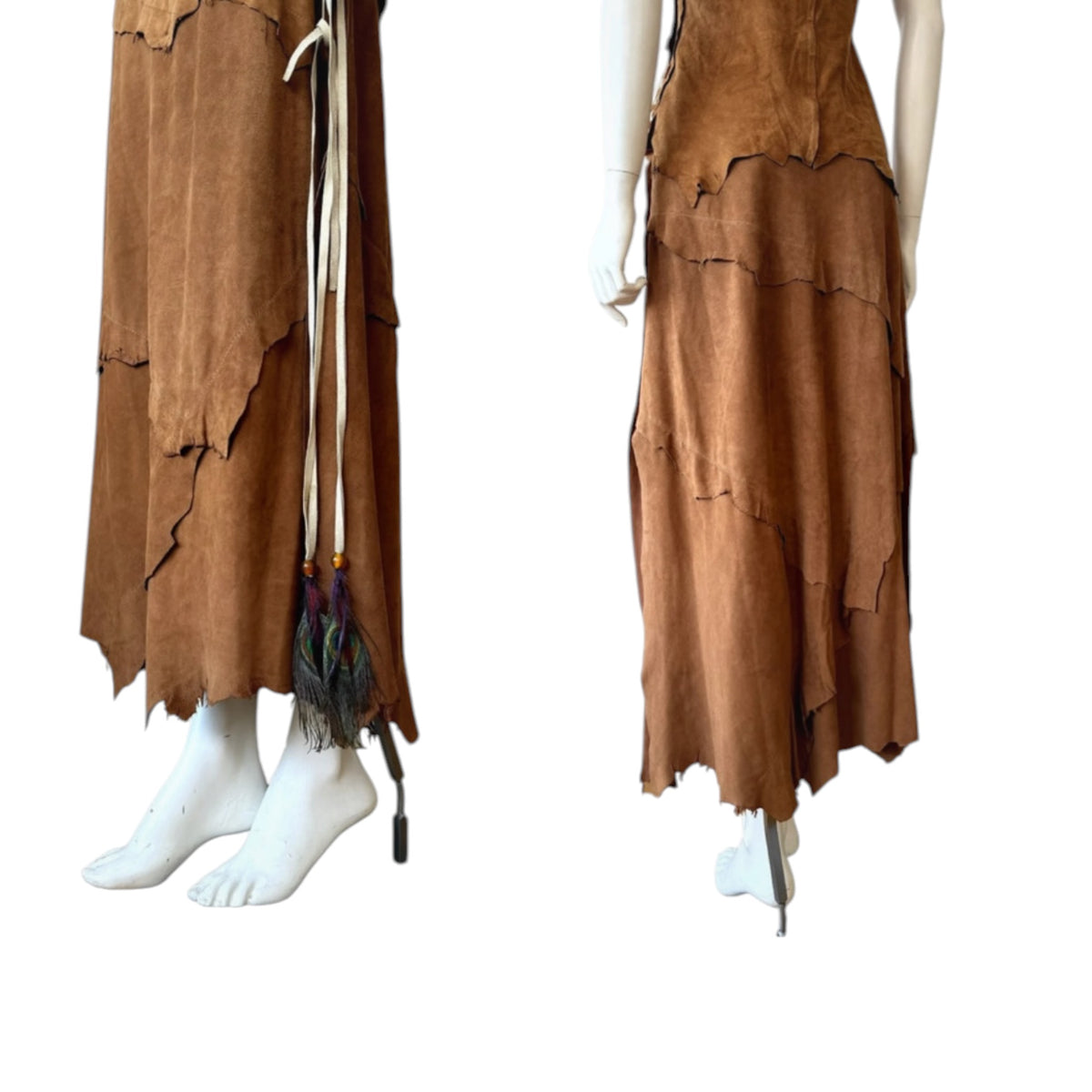 Dolce & Gabbana SS 2001 Suede Ensemble