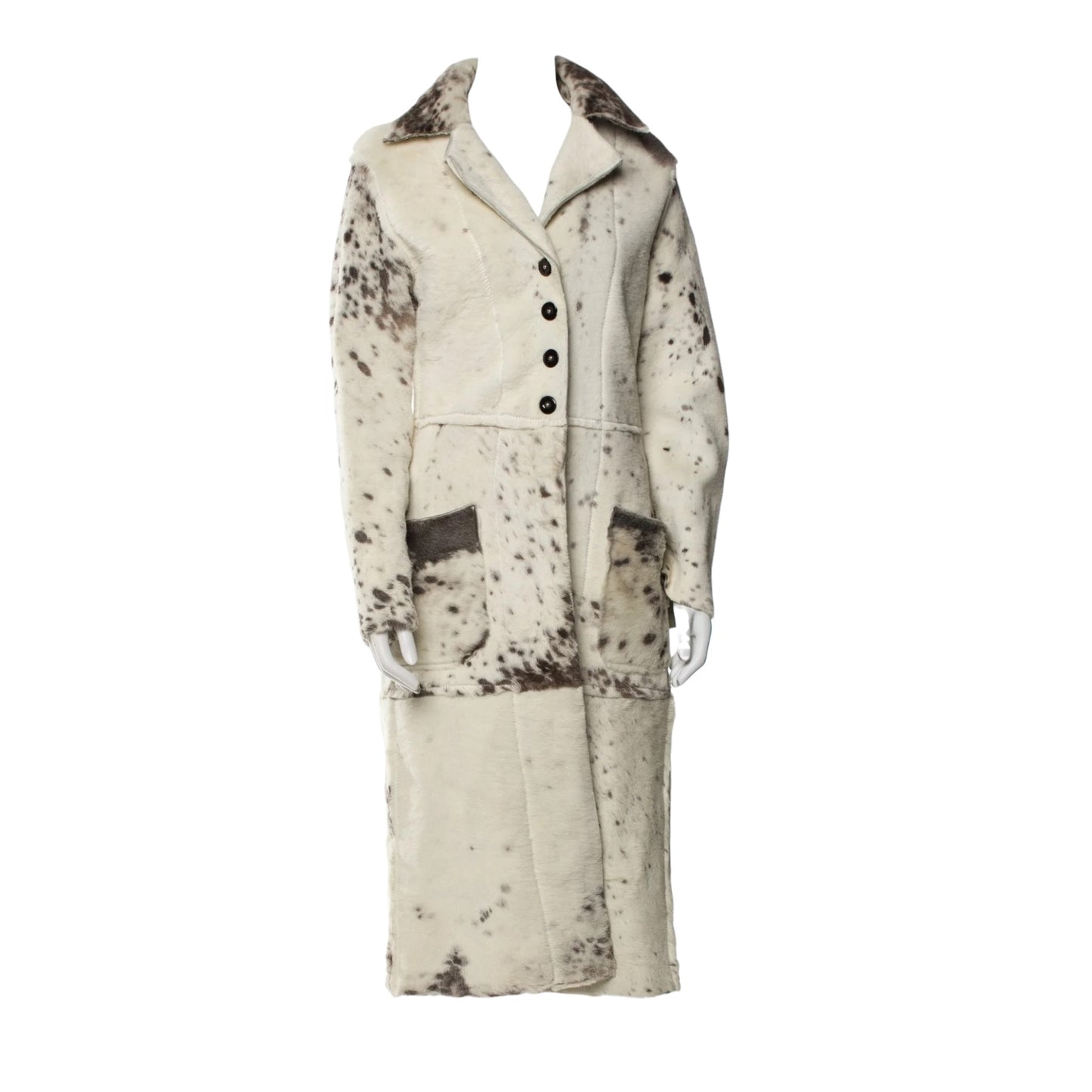 Vintage Roberto Cavalli pony hair AW01 coat