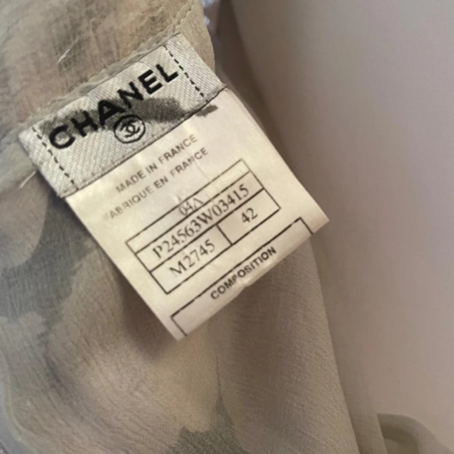 Vintage Chanel Runway 2004 Floral Silk Magnolia Silk Gown – Karl Lagerfeld Era