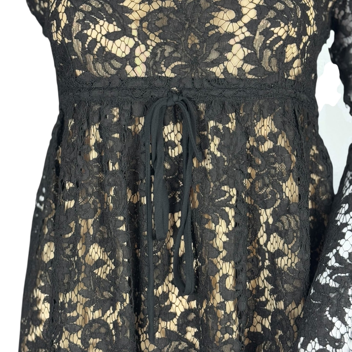 Vintage Gucci SS1996 Runway Black Lace Mini Dress – Tom Ford Era