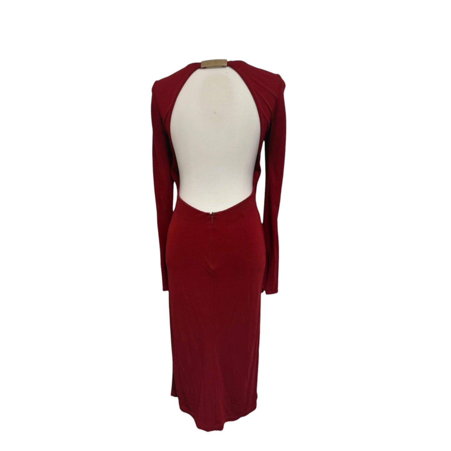 Vintage Gucci 2010 Red Long Sleeve Cut-Out Gown – Archive Runway Dress