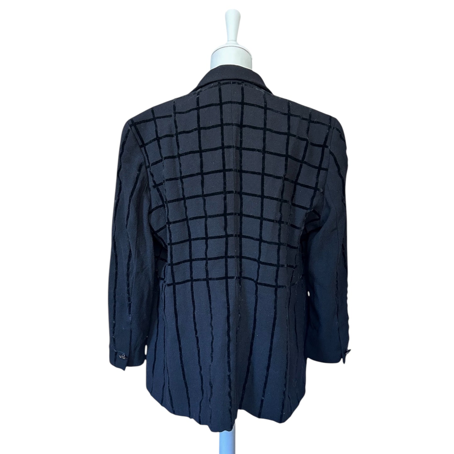 Vintage Louis Féraud one button wool blazer / IT44 /L