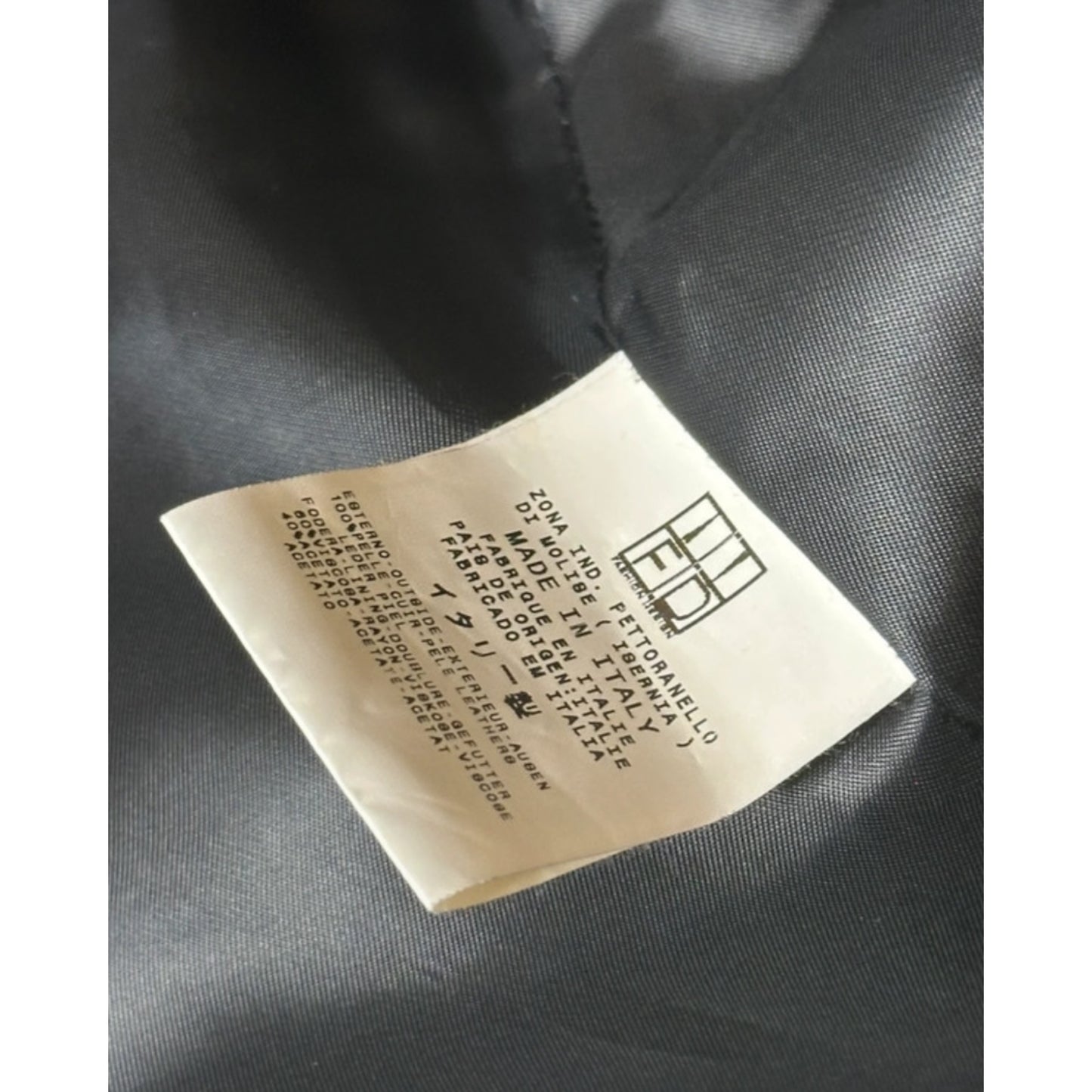 Vintage Roberto Cavalli limited edition AW2001 pony leather fur sleeve jacket