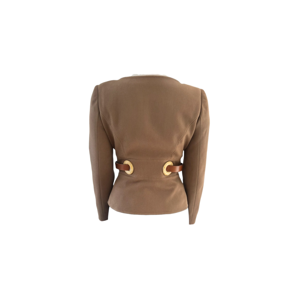 Vintage Valentino brown runway 2005 blazer