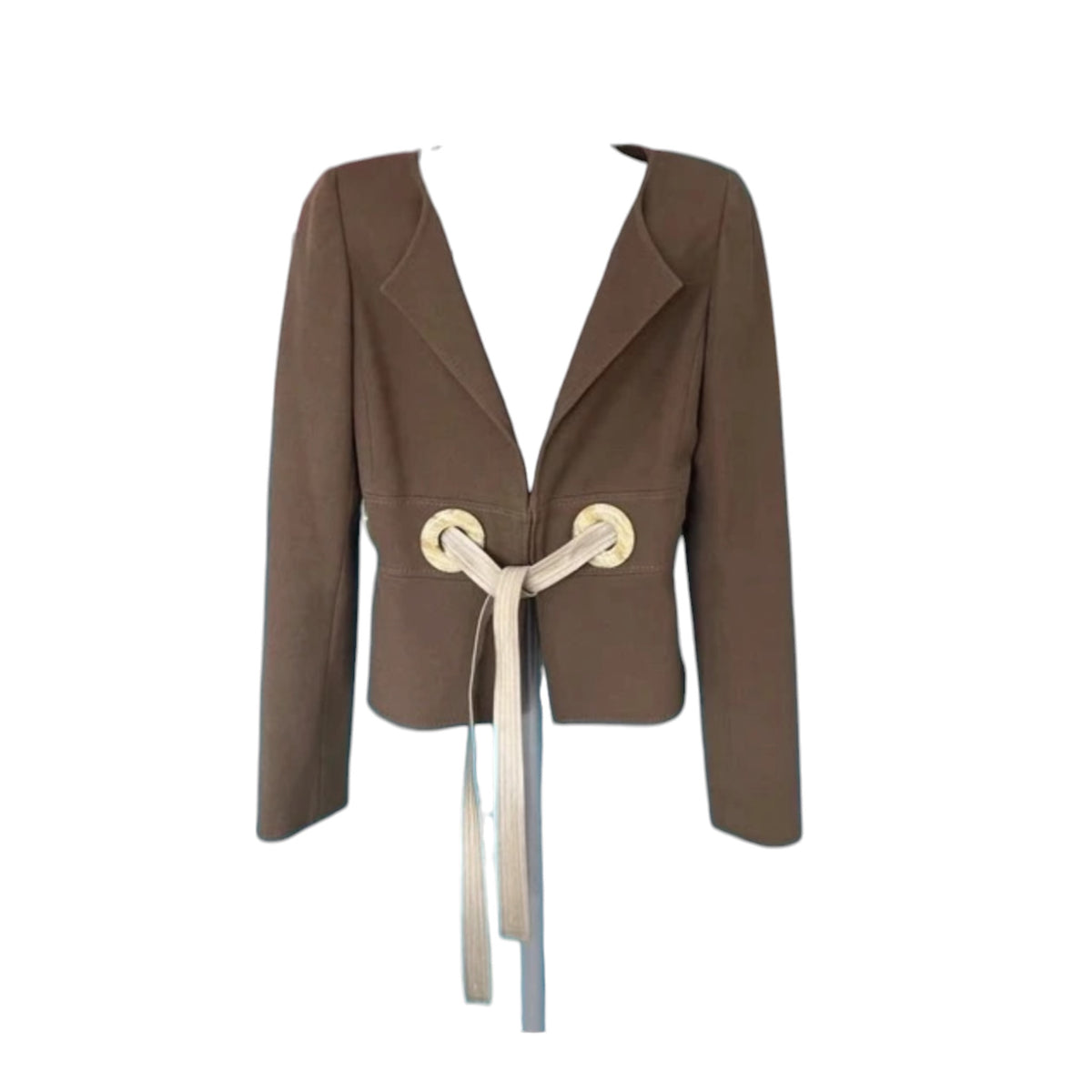 Vintage Valentino brown runway 2005 blazer