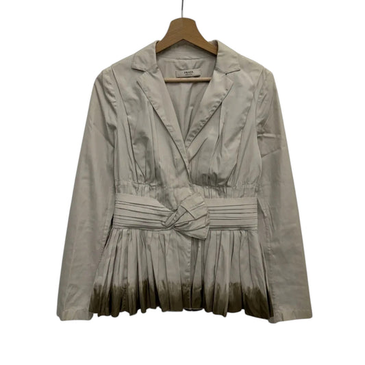 Prada Prada O0s Kimono cotton gray jacket ombré