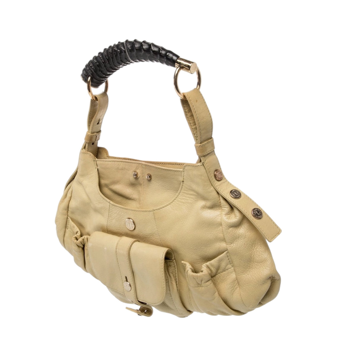 Vintage Yves Saint Laurent cream Mombasa Bag by Tom Ford