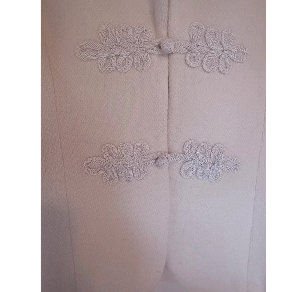 Vintage LAUREN Ralph Lauren ivory Wool Blend Blazer Jacket