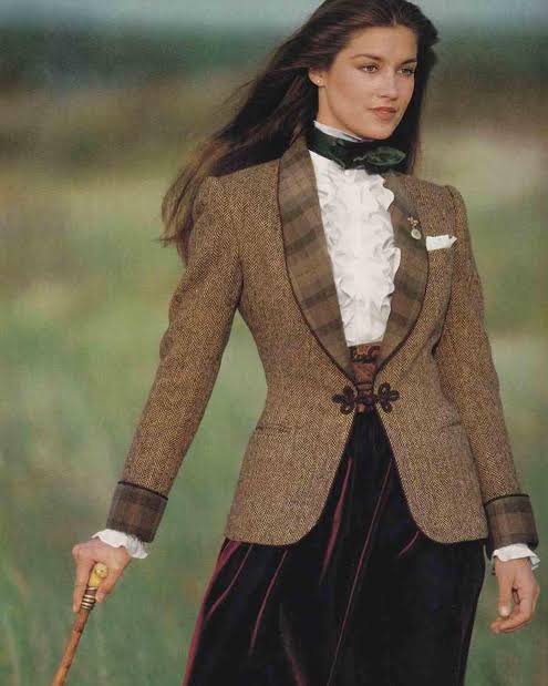 Ralph Lauren vintage Herringbone Blazer Jacket