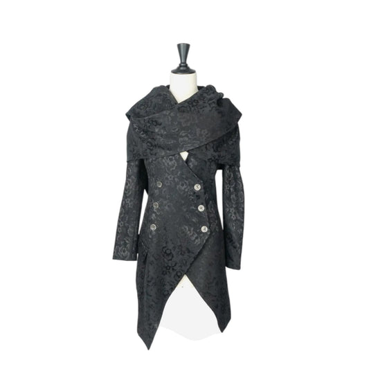 Christian Dior by John Galliano F/W 1998 rare black jacquard silk scarf jacket