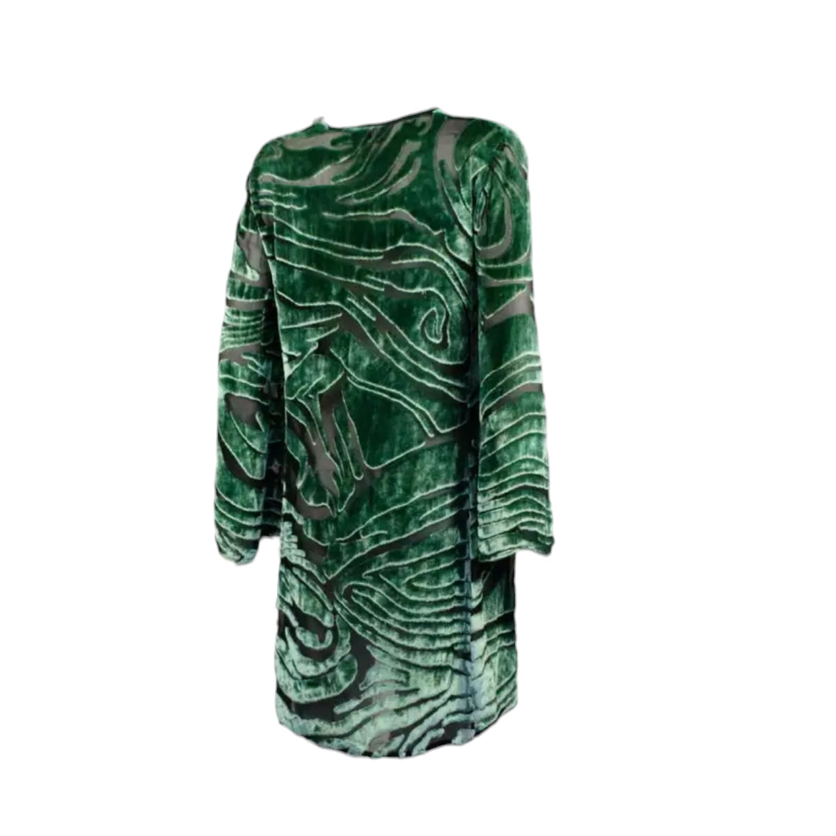 Vintage Plunging Velvet Dress, SS1996