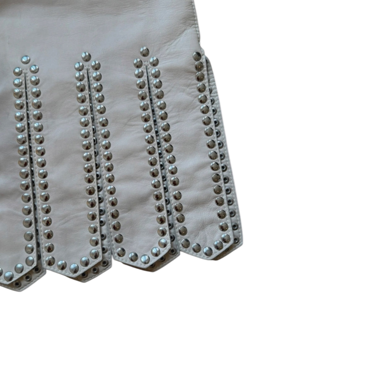 Vintage Dolce Gabbana leather skirt 2003