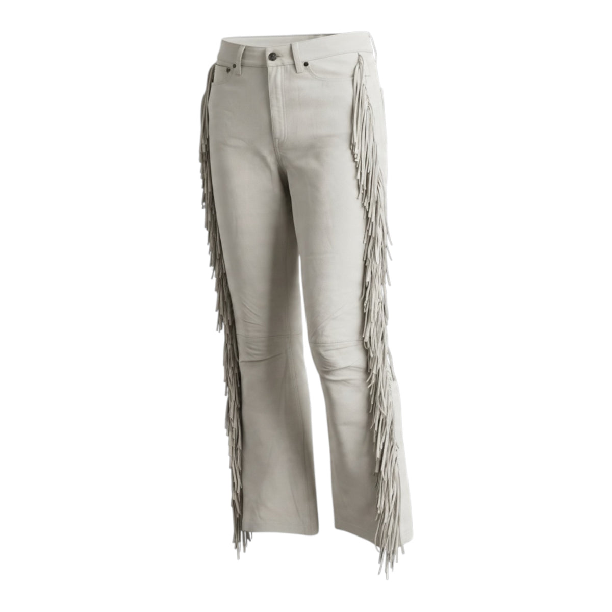 Polo Ralph Lauren Leather Fringe Trousers