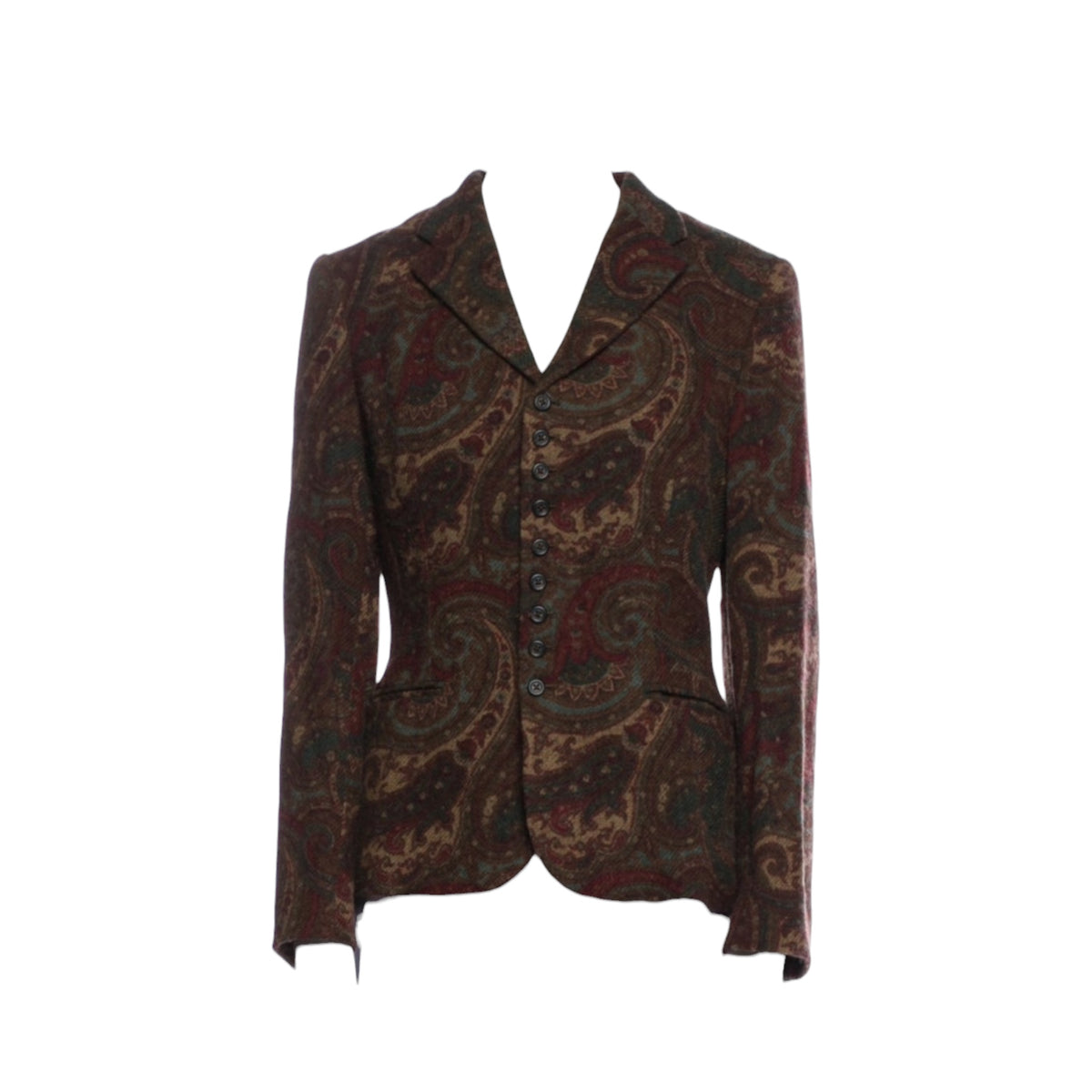 RALPH LAUREN vintage Patterned Tailored Blazer Jacket