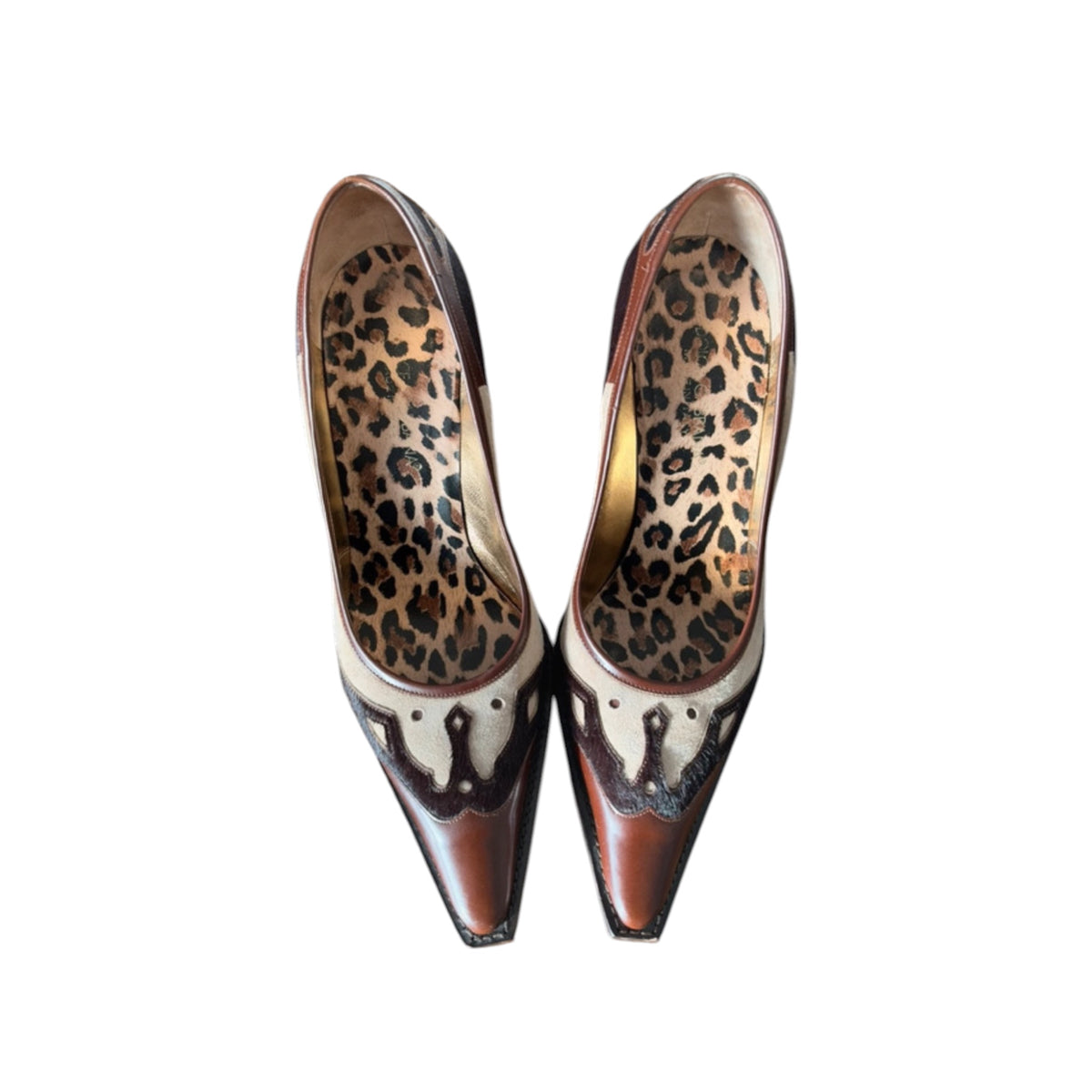 Vintage Dolce & Gabbana Pointed Toe Stiletto Heel Pumps 36